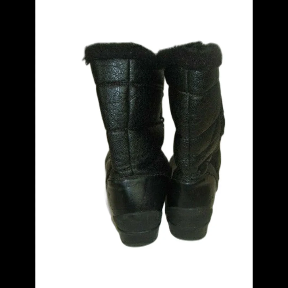 Womens Bass Cordova Black Fleece Lined 10